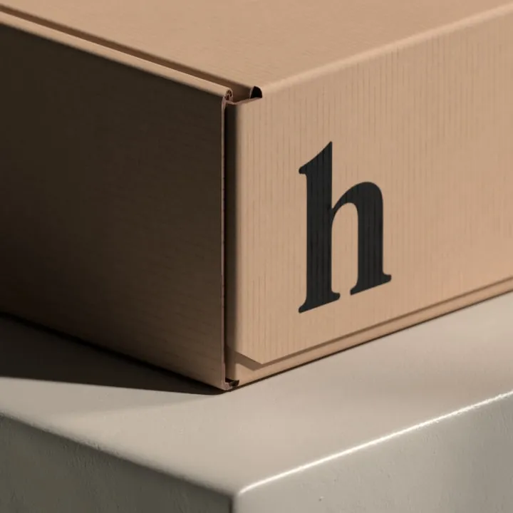 Hims shipping box