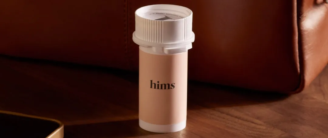 Hims pills container